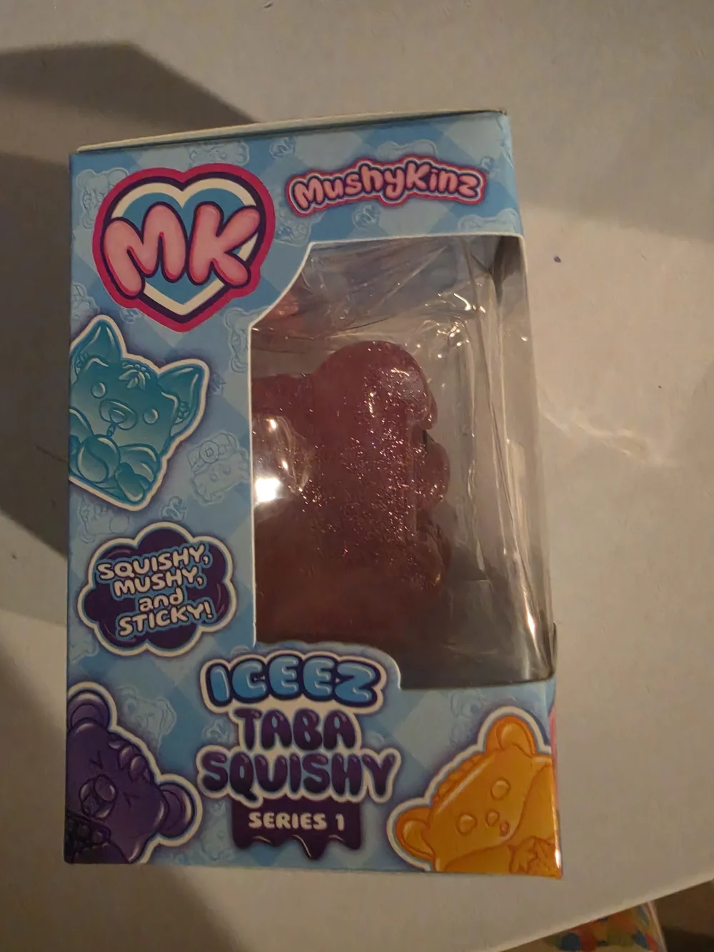 Mushykinz Iceez Taba Squishy– Pink Glitter Pig